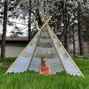 Häkelmuster: Lace Tent