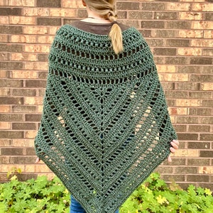 Crochet Shawl Pattern: Everest Shawl image 7