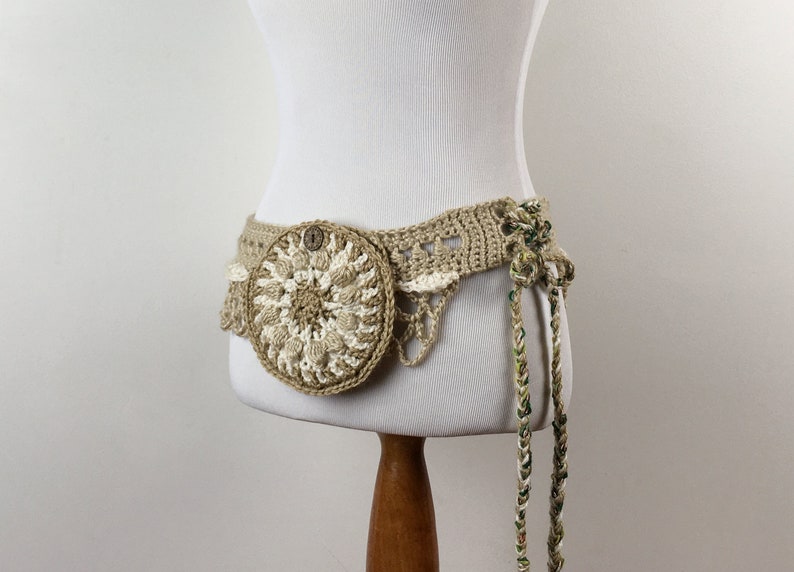 Crochet Belt Pattern: Bead Stitch Hip Pack image 10