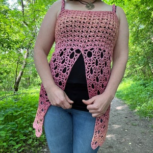 Crochet Tank Top Pattern: Tributary Top image 10