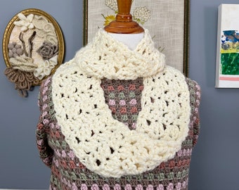 Crochet Scarf Pattern: Speed of Light Infinity Scarf