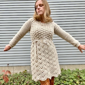 Crochet Dress Pattern: Solstice Dress