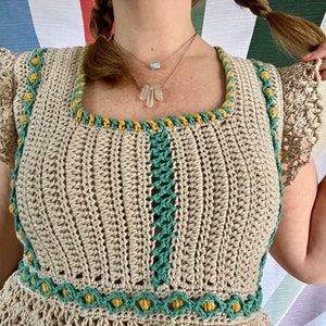 Crochet Top Pattern: Electro Top image 9