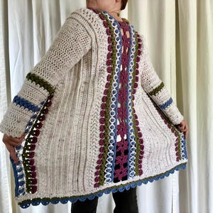 Crochet Cardigan Pattern: Sugar Magnolia Cardigan