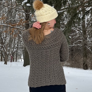 Crochet Sweater Pattern: Best Buttons Sweater image 10