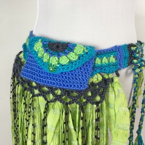 Crochet Belt Pattern: Bead Stitch Hip Pack image 6