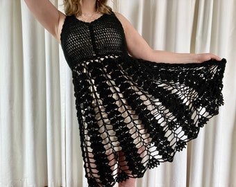 Patron de robe au crochet : robe Morning Glory