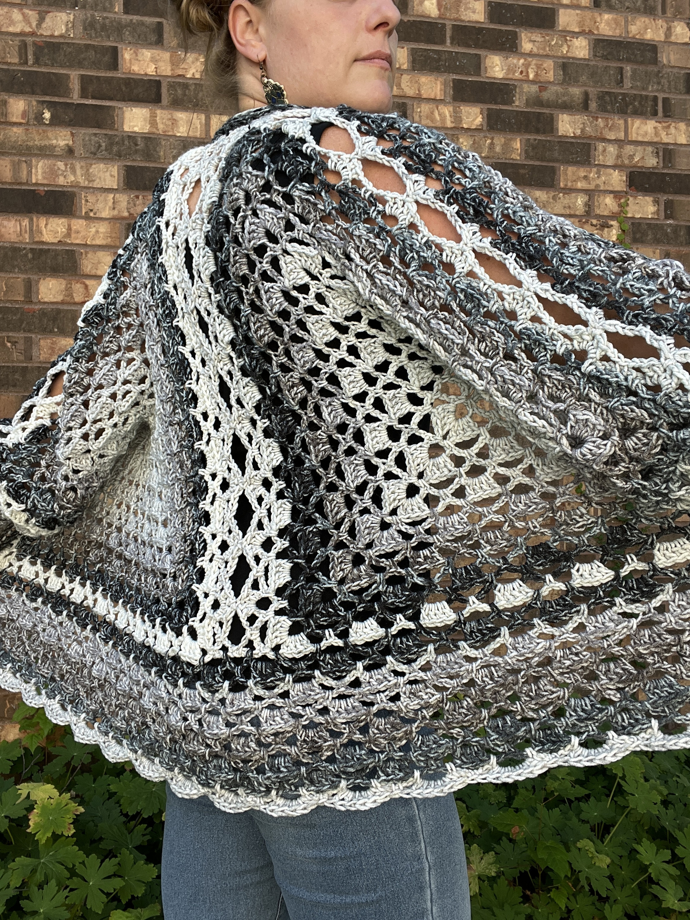 Crochet Cardigan Pattern: Outside the Blocks Cardigan - Etsy