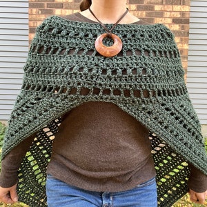 Crochet Shawl Pattern: Everest Shawl image 10