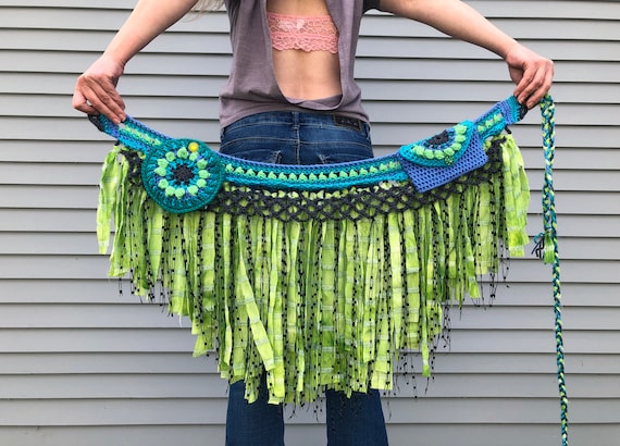 Crochet Belt Pattern: Bead Stitch Hip Pack - Etsy display picture 2