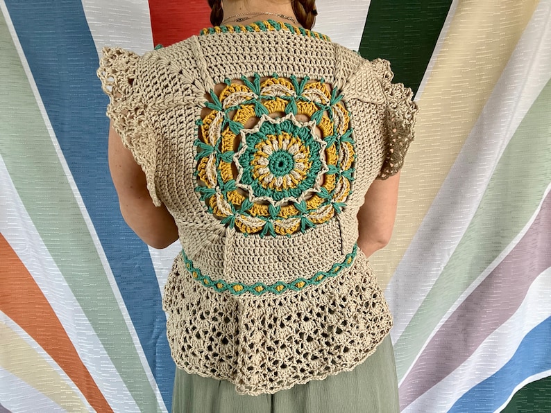 Crochet Top Pattern: Electro Top image 3