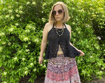 Crochet Tank Top Pattern: Tributary Top