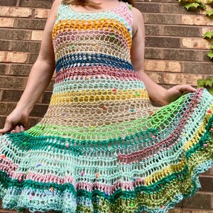 Crochet Top/Dress Pattern: Trash Top