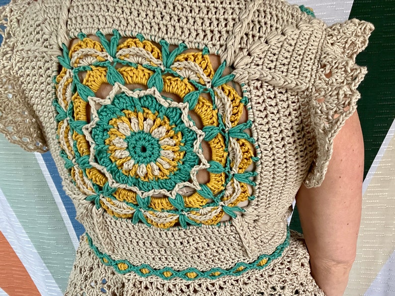 Crochet Top Pattern: Electro Top image 5