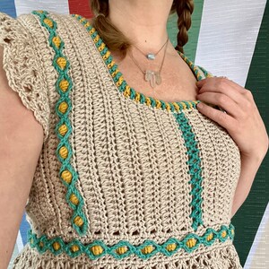 Crochet Top Pattern: Electro Top image 7