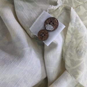 Camicia vintage Tommy Bahama 100% seta stile campeggio con stampa floreale tropicale, taglia L immagine 8