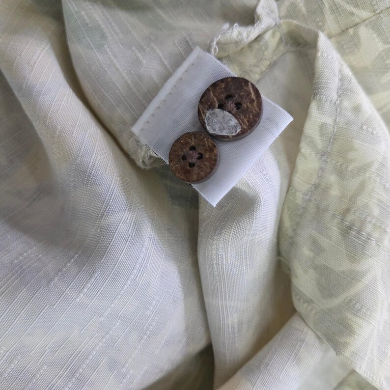 Camicia vintage Tommy Bahama 100% seta stile campeggio con stampa floreale tropicale, taglia L immagine 8