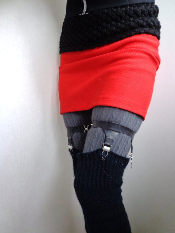 Items similar to Sock Garters, Adjustable Latex, Leg Garter, Thigh