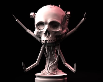 Virus (1999) Tabletop figurine - ready to print 3D model .stl file.
