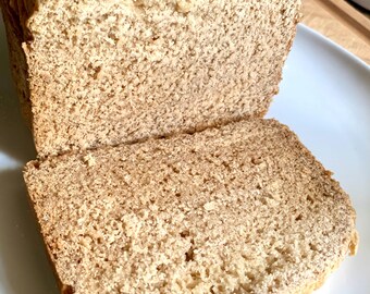 Gluten-Free Whole Grain Country Loaf - Dairy and Egg Free