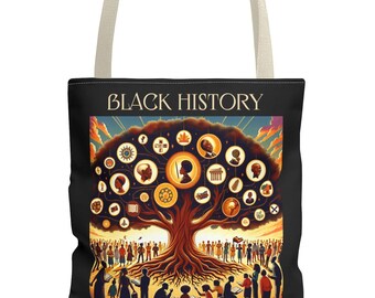 Black History month Tote Bag, African American heritage, black lives matter, History, Civil rights activist, gift for her, gift for him