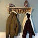 Rustic Western Style Hand Made Wooden Cowboy Coat Rack - Etsy