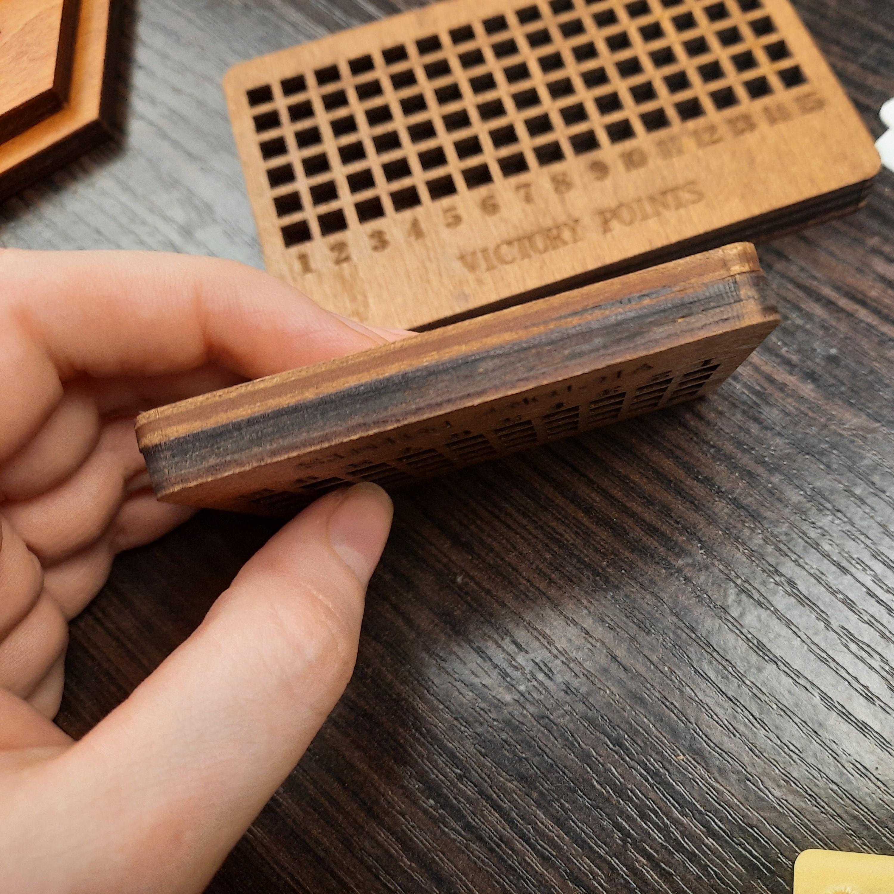 Catan Victory Points Tracker: Plywood Game Board Holder & Organizer - Etsy