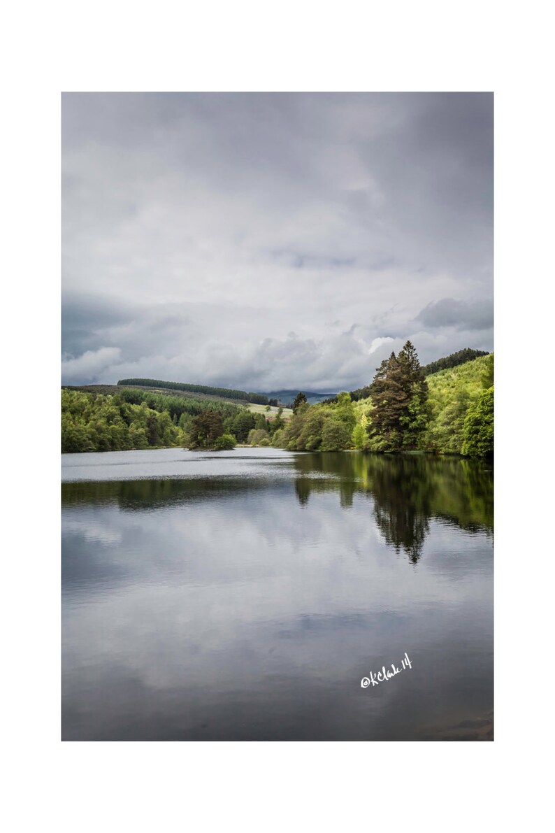 Hidden Loch Fine Art Photography Scotland Landscape Outlander Etsy