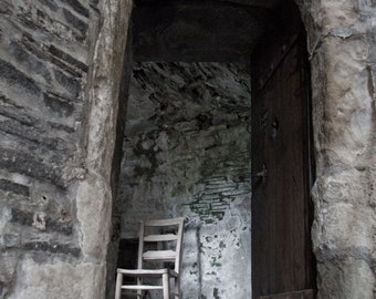 Fridstool Fine Art Photography Scotland Outlander Iona Stone Church Sanctuary Simple Minimal Art for your Home Alone time Peace