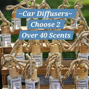 Car Air Diffuser, Hanging Car Accessories, New Car Gift, Hanging Accessories, Car Air Diffuser, Car Freshies, Long Lasting Fragrance