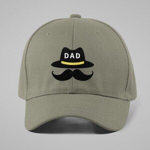 Dad Embroidered Hat, Gift for Dad from Daughter or Son, Father’s Day Baseball Cap, Cool Dad Gift Idea, Adjustable Dad Cap for Him
