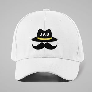 Vatertagsgeschenk, Papa bestickter Hut, individuelle Papa-Baseballmütze, coole Papa-Geschenkidee, verstellbarer Baumwollhut, Geschenk für ihn