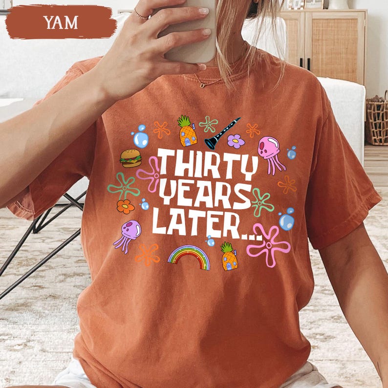 Funny 30th Birthday Shirt, Thirty Years Later, 30th Birthday Girl Gift, Dirty 30 Birthday Party Group Outfit, 30th Birthday Gift For Her image 6