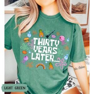 Funny 30th Birthday Shirt, Thirty Years Later, 30th Birthday Girl Gift, Dirty 30 Birthday Party Group Outfit, 30th Birthday Gift For Her image 11