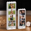 Father's Day Custom Photo Building Blocks: Father's Day Gift from Kids, Dad Photo Polaroid Photo Strip  Gift, New Dad Gift, Gamer Dad Gift product logo