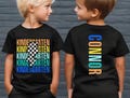 Custom Kindergarten Shirt with Name, First Day of School Shirt for Boys, Personalized Back to School T-Shirt, Toddler Shirt,Retro Kids Shirt product logo