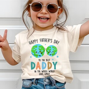 First Father&#39;s Day Toddler Shirt: Daddy Gift, Baby Shower Apparel