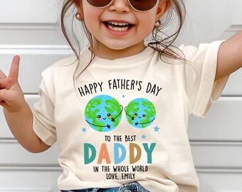 First Father's Day Toddler Shirt: Daddy Gift, Baby Shower Apparel