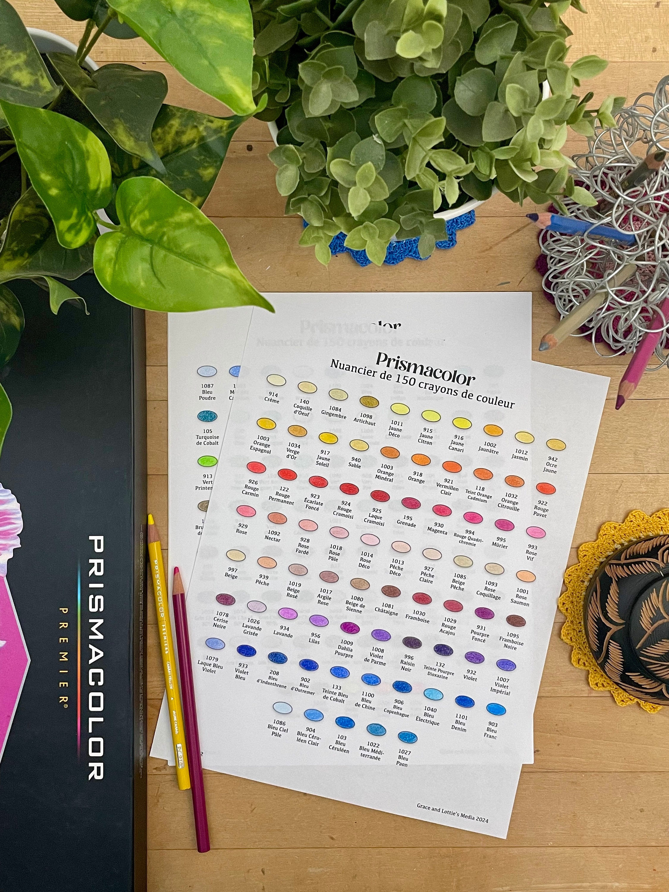 Luminance 76 Swatch Chart Template PDF