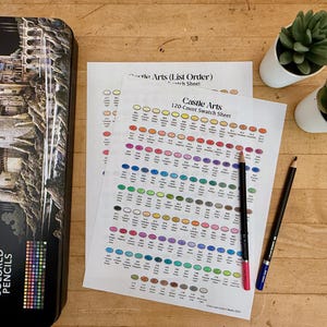 Castle Arts 120-Count Swatch Sheet