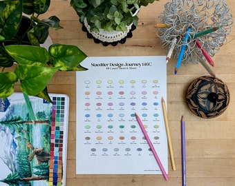 Staedtler Design Journey 146C 48-Count Swatch Sheet