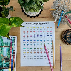 Hoja de muestras de 72 unidades de Staedtler Design Journey 146C