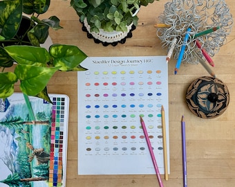 Staedtler Design Journey 146C 72-Count Swatch Sheet