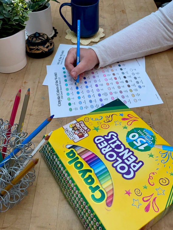 Crayola Colored Pencils 100, Featuring 32 Colors of the World