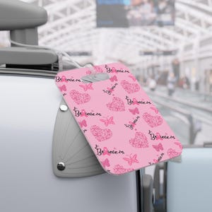 Personalized Luggage Tag: Positive Vibes, Travel Accessories