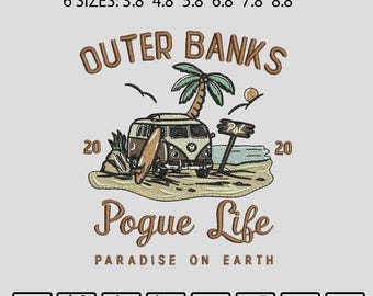 Outer Banks Embroidery Design