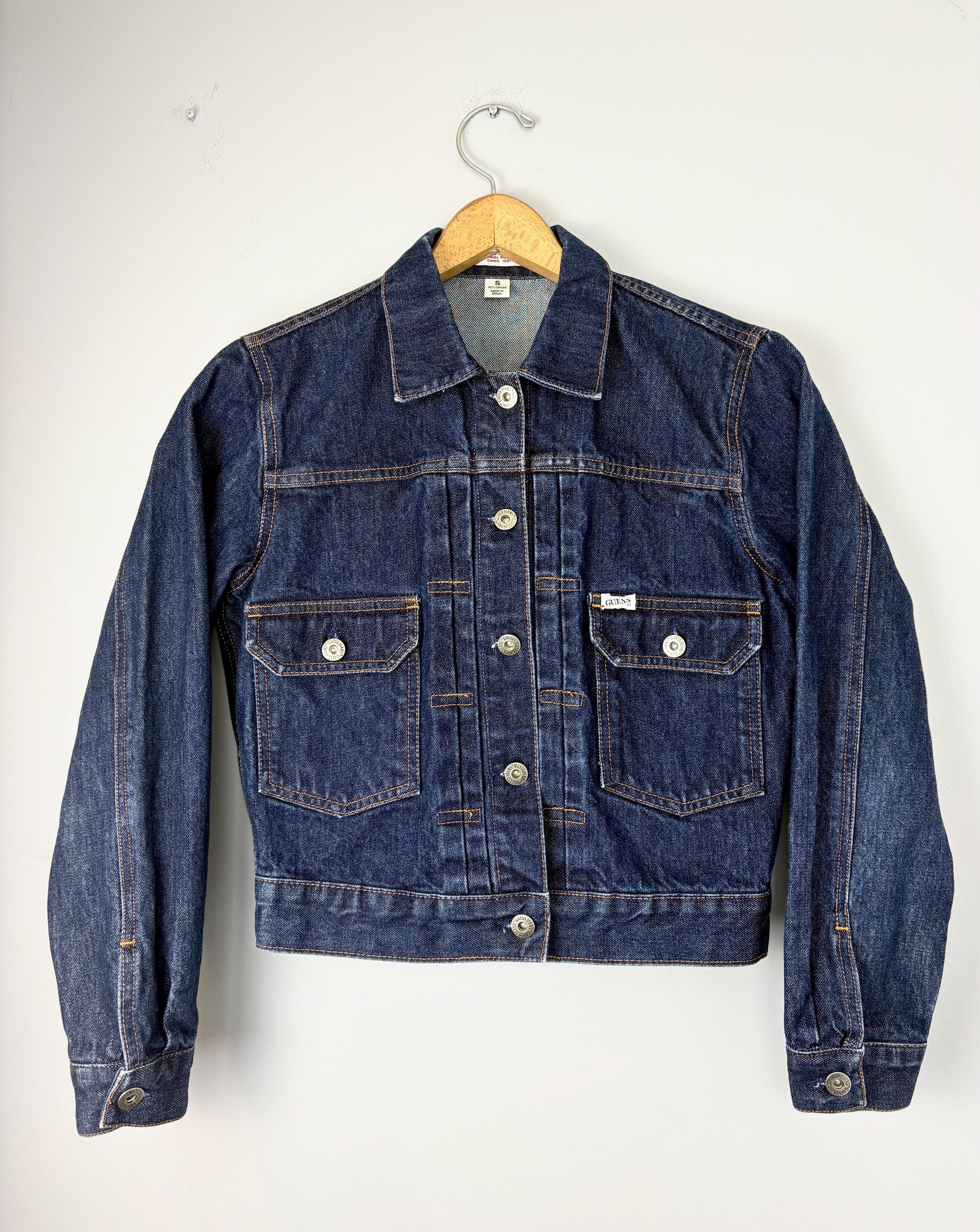 90s Denim Jacket - Etsy