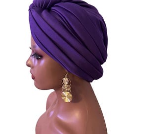 Women turbans, chemo head wear, fashion turban, pre tied turban, twisted knot turban, Muslim women turban, alopecia hat, protective hair hat