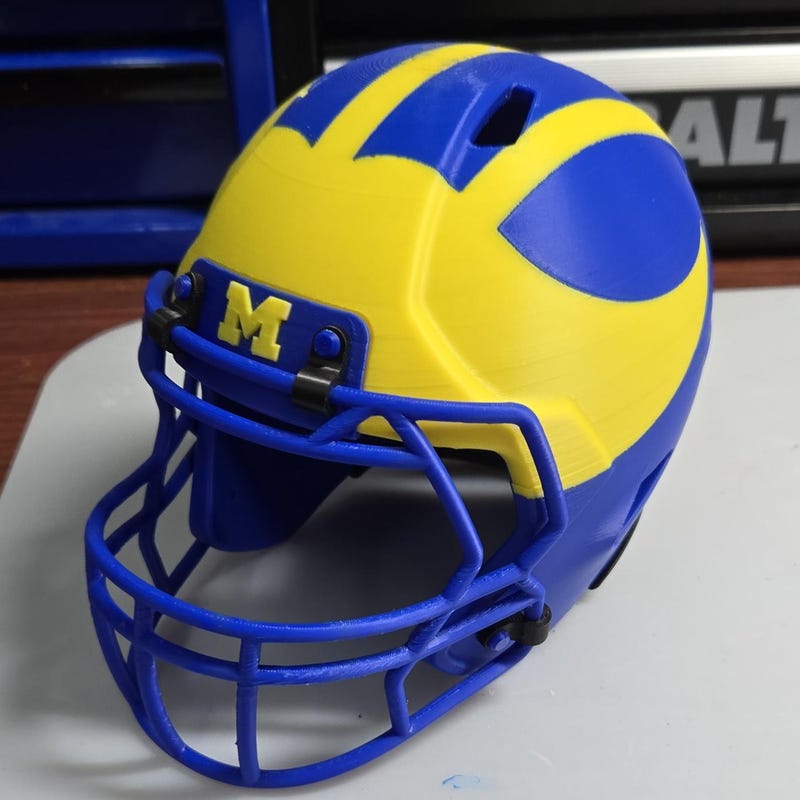 3d Print Michigan Helmet - Etsy