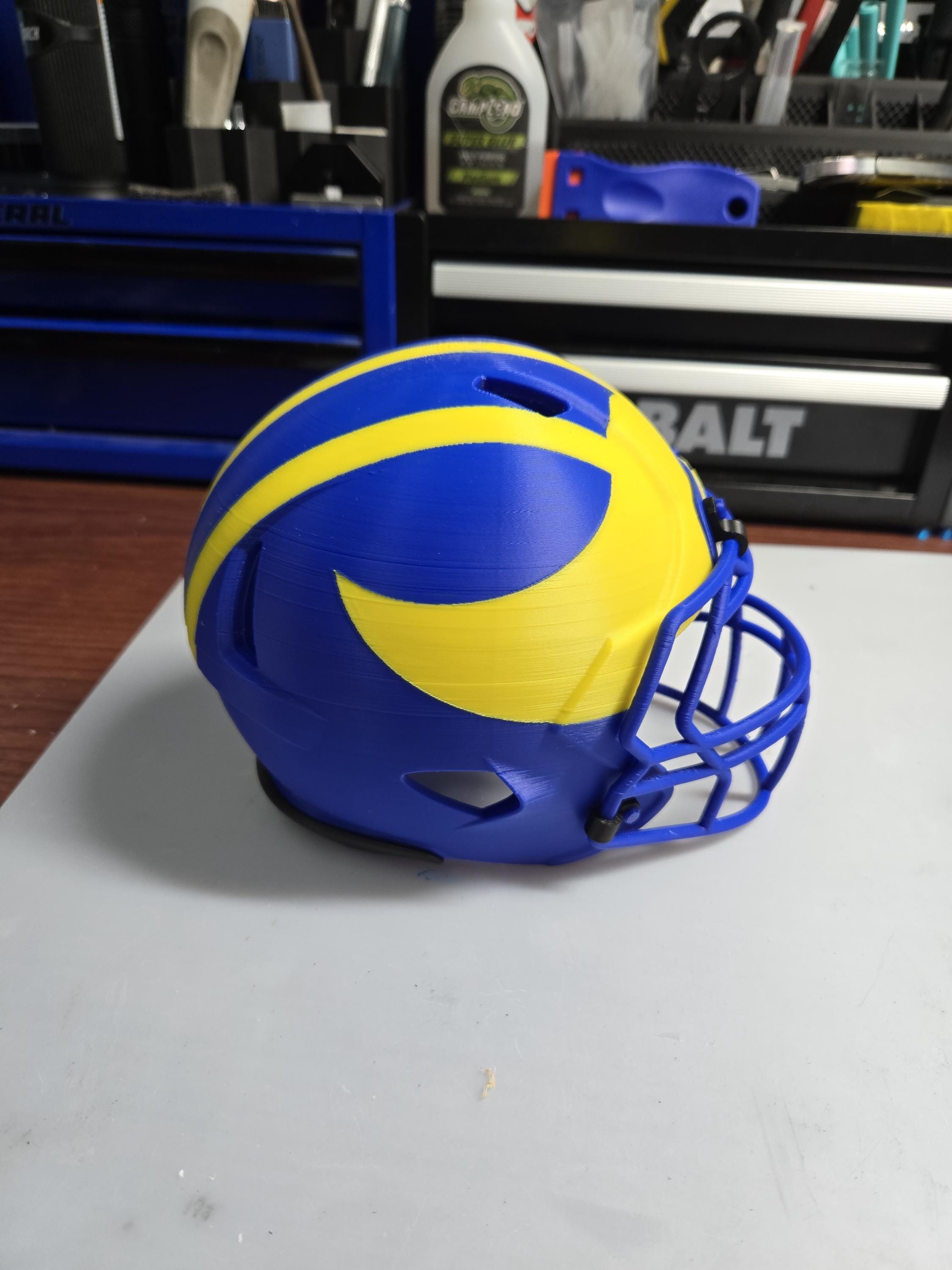 Michigan Collage Football Helmet, Custom 3D Printed - Etsy
